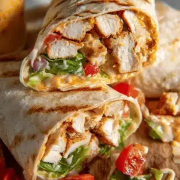 Chipotle Ranch Grilled Chicken Burrito