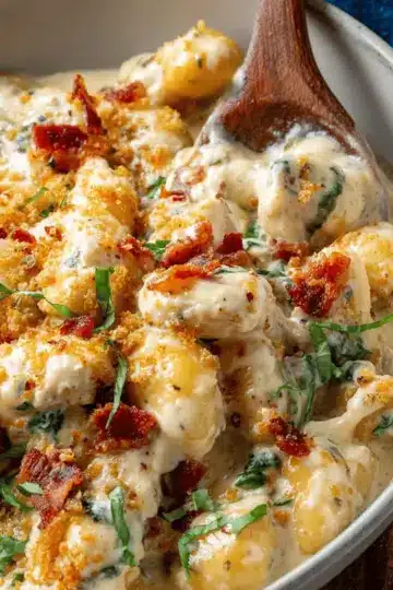 Creamy Crack Chicken Gnocchi