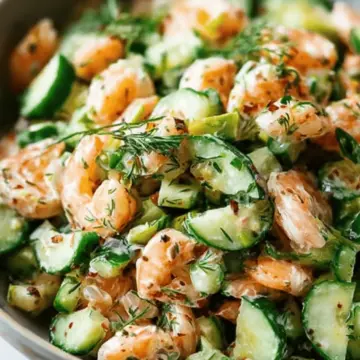 Cucumber Shrimp Salad