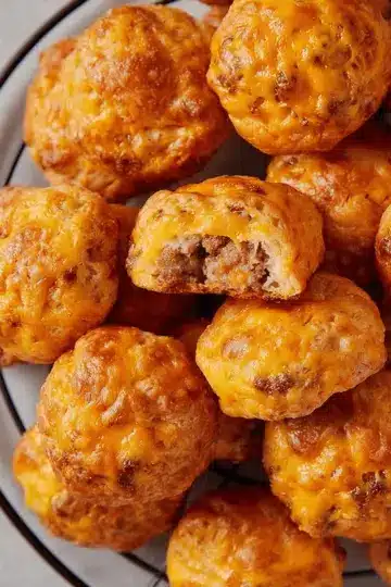 Sausage Cheese Puffs