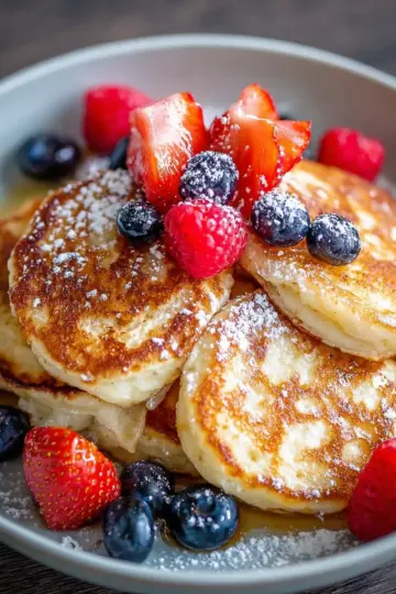 Cottage Cheese Pancakes (Quick & Easy)