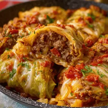 Unstuffed Cabbage Roll