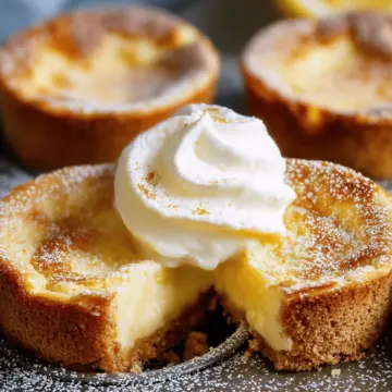 Baby lemon impossible pies