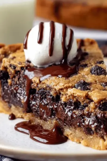 Deep Dish Cookie Pie