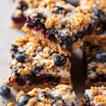 Blueberry Oatmeal Bars
