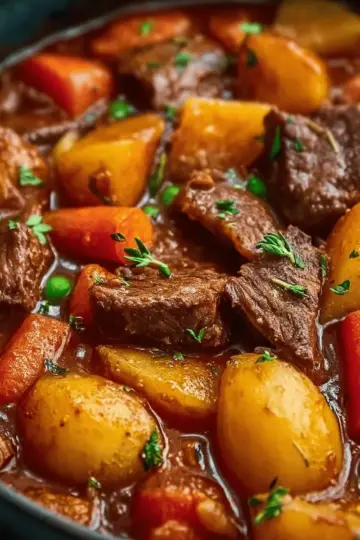 Easy Homemade Beef Stew