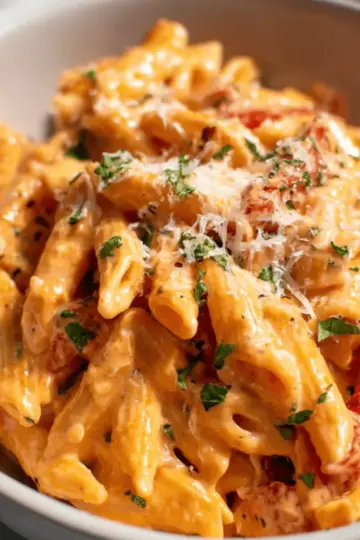 Super Easy Creamy Tomato Pasta