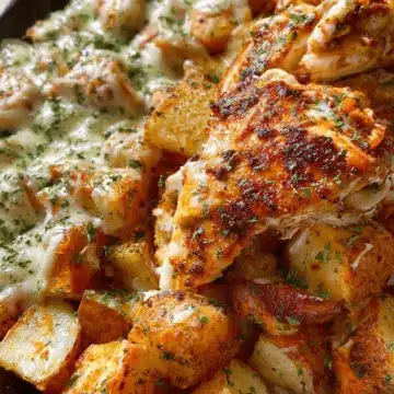 Garlic Parmesan Chicken and Potatoes