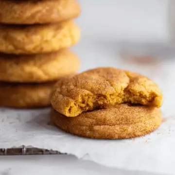Brown Butter Pumpkin Snickerdoodles