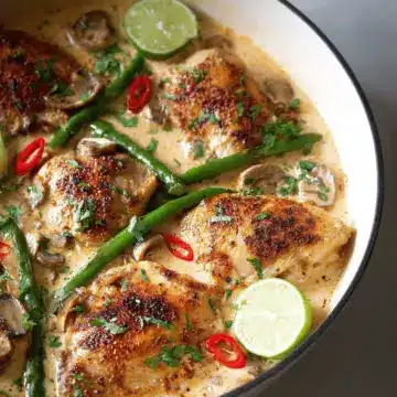 Creamy Coconut Milk Chicken Recipe (One-Skillet)