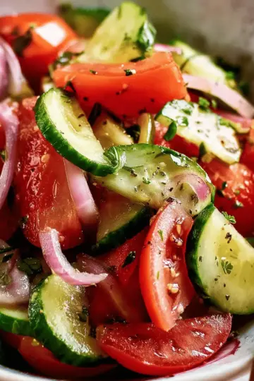 Cucumber Tomato Salad