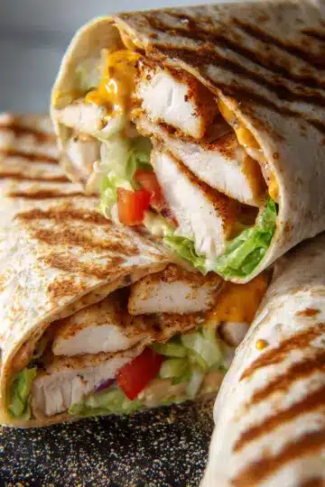 Chipotle Ranch Grilled Chicken Burrito