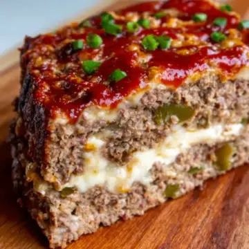 Philly Cheesesteak Meatloaf