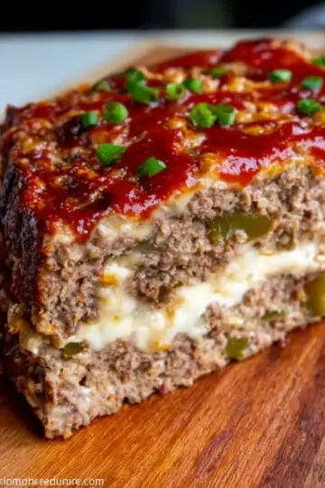 Philly Cheesesteak Meatloaf