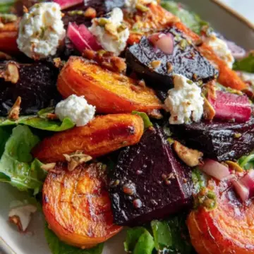 Roasted Beet and Carrot Salad