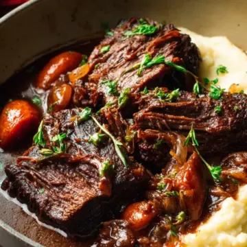 Red Wine Braised Beef