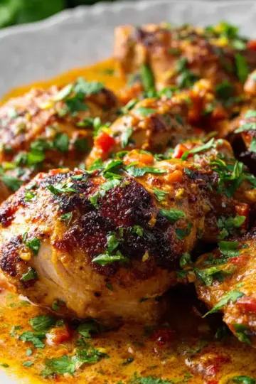 Spicy Brazilian Coconut Chicken