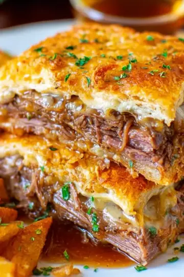 French Dip Squares