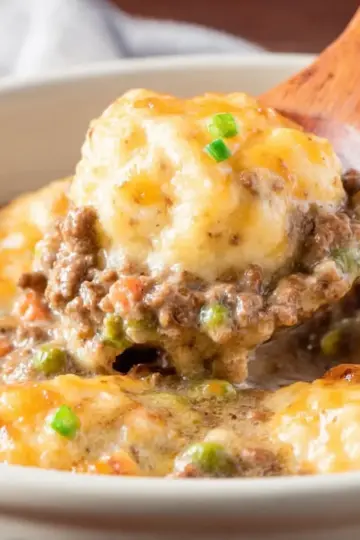 Ground Beef and Dumplings