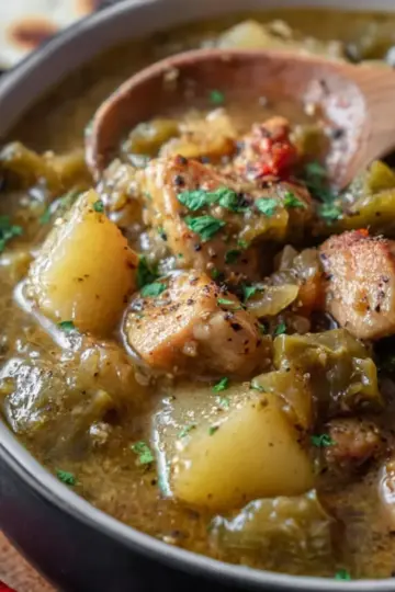 The Best Green Chile Stew