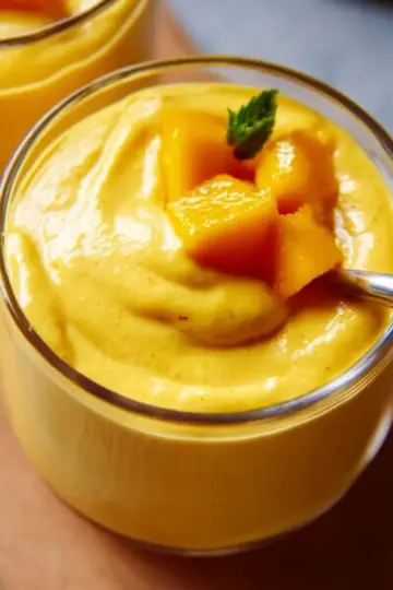 Mango Mousse (Creamy 3 Ingredient Recipe)