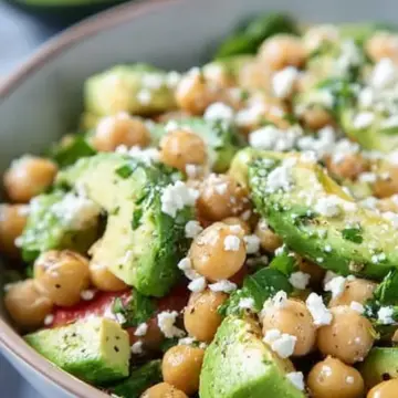 Chickpea, Avocado, & Feta Salad