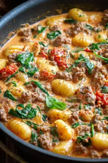 Creamy Sausage Gnocchi - One-Pan, 30-Minute Meal