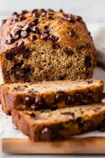 Peanut Butter Chocolate Chip Banana Bread