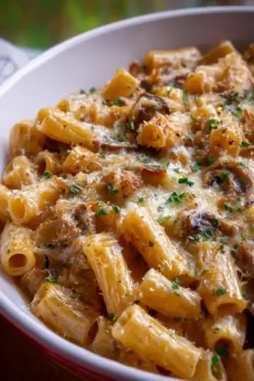One Pot French Onion Soup Pasta