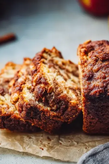 Homemade Apple Cinnamon Bread Recipe