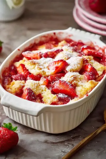 Strawberry Cobbler