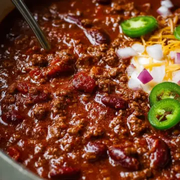 Classic Beef Chili
