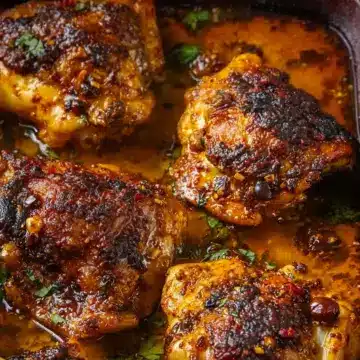 Spicy Mediterranean Chicken Thighs