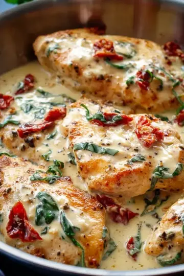 Creamy Tuscan Garlic Chicken