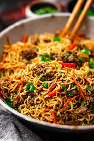 Mongolian Noodles