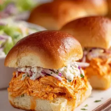Buffalo Chicken Sliders