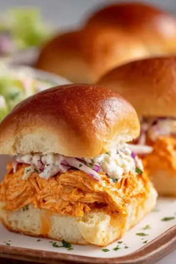 Buffalo Chicken Sliders