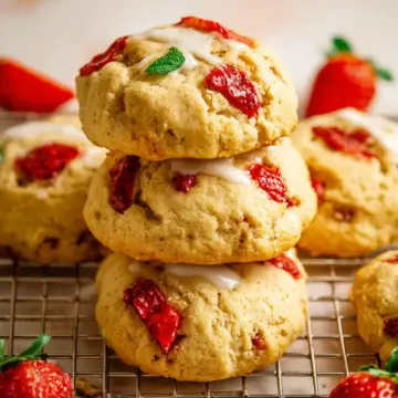 Strawberry Shortcake Cookies