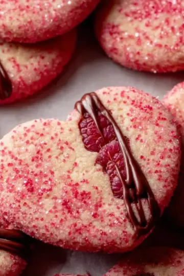 Raspberry Sugar Cookies