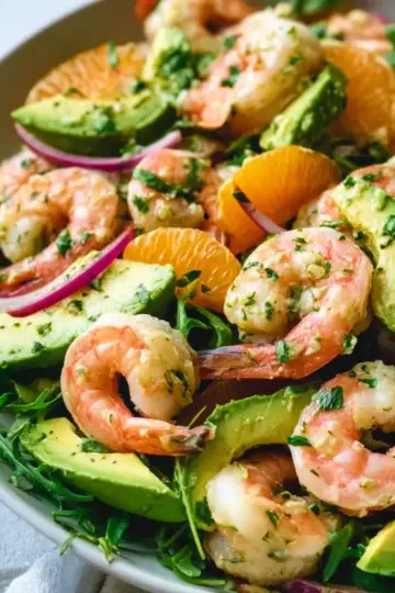 Citrus Shrimp and Avocado Salad Recipe