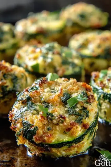 Zucchini Garlic Bites