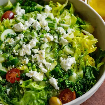 Maroulosalata – Greek Lettuce Salad