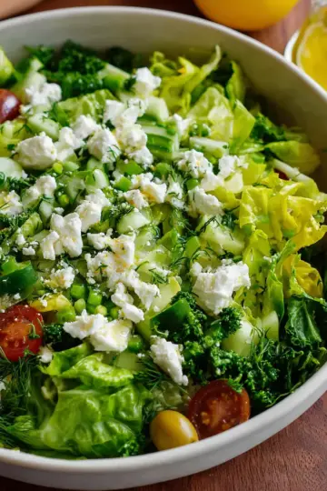 Maroulosalata – Greek Lettuce Salad