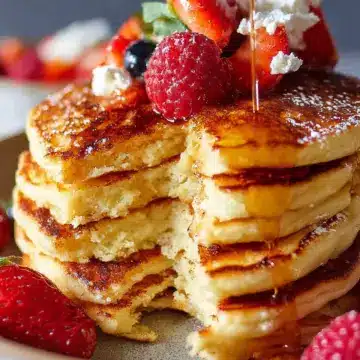 Fluffy Ricotta Pancakes