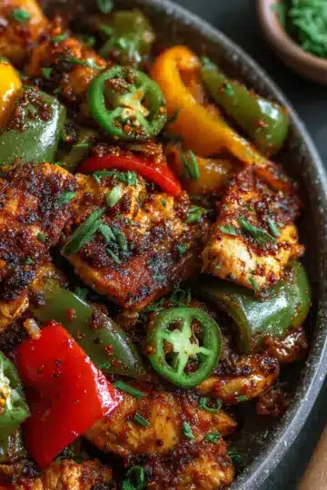 Jalapeno Chicken with Bell Peppers
