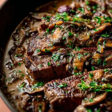 Steak Marsala