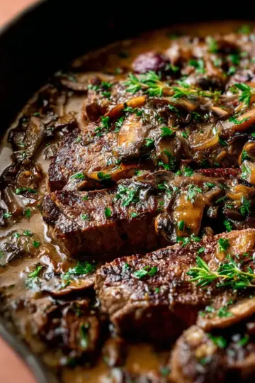 Steak Marsala