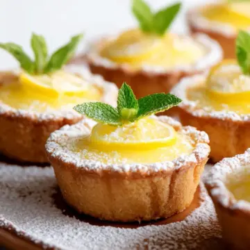 Ridiculously Easy Lemon Curd Tarts