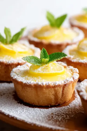 Ridiculously Easy Lemon Curd Tarts