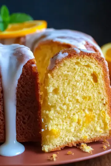 Orange Pound Cake